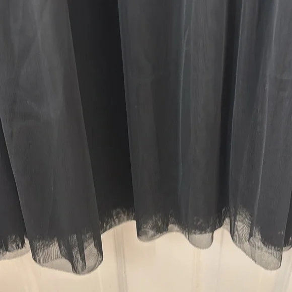 Boden tulle full midi skirt size 8 black - Picture 3 of 4